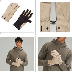 Lululemon City Keeper Gloves Tan NWT